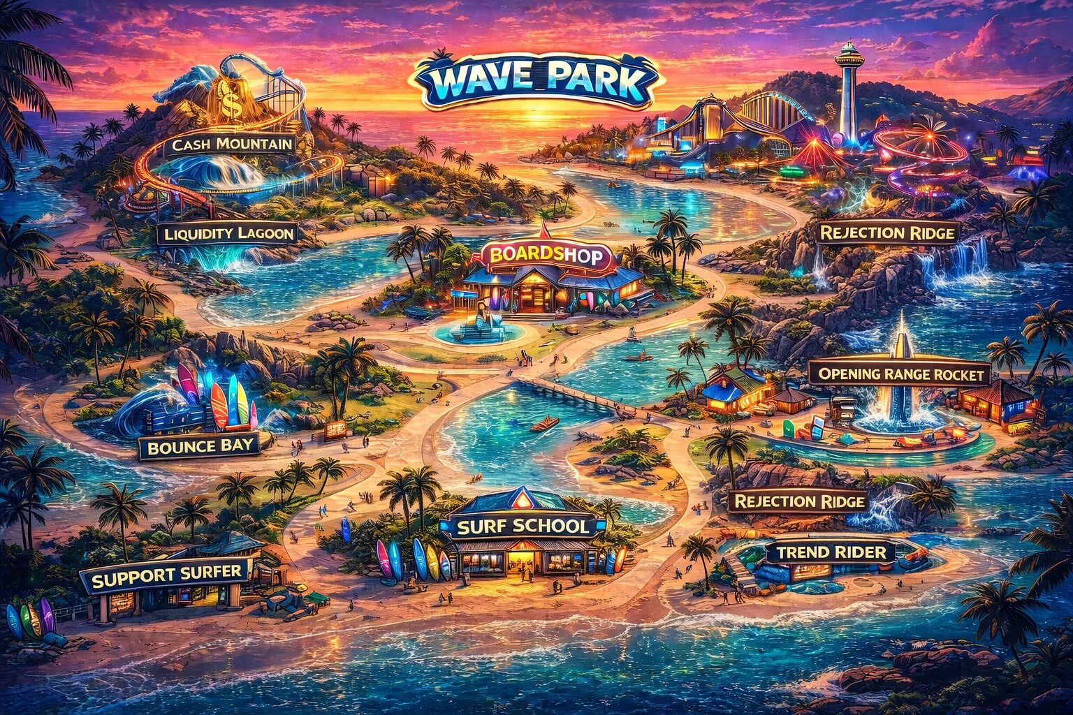 Wave Park Map