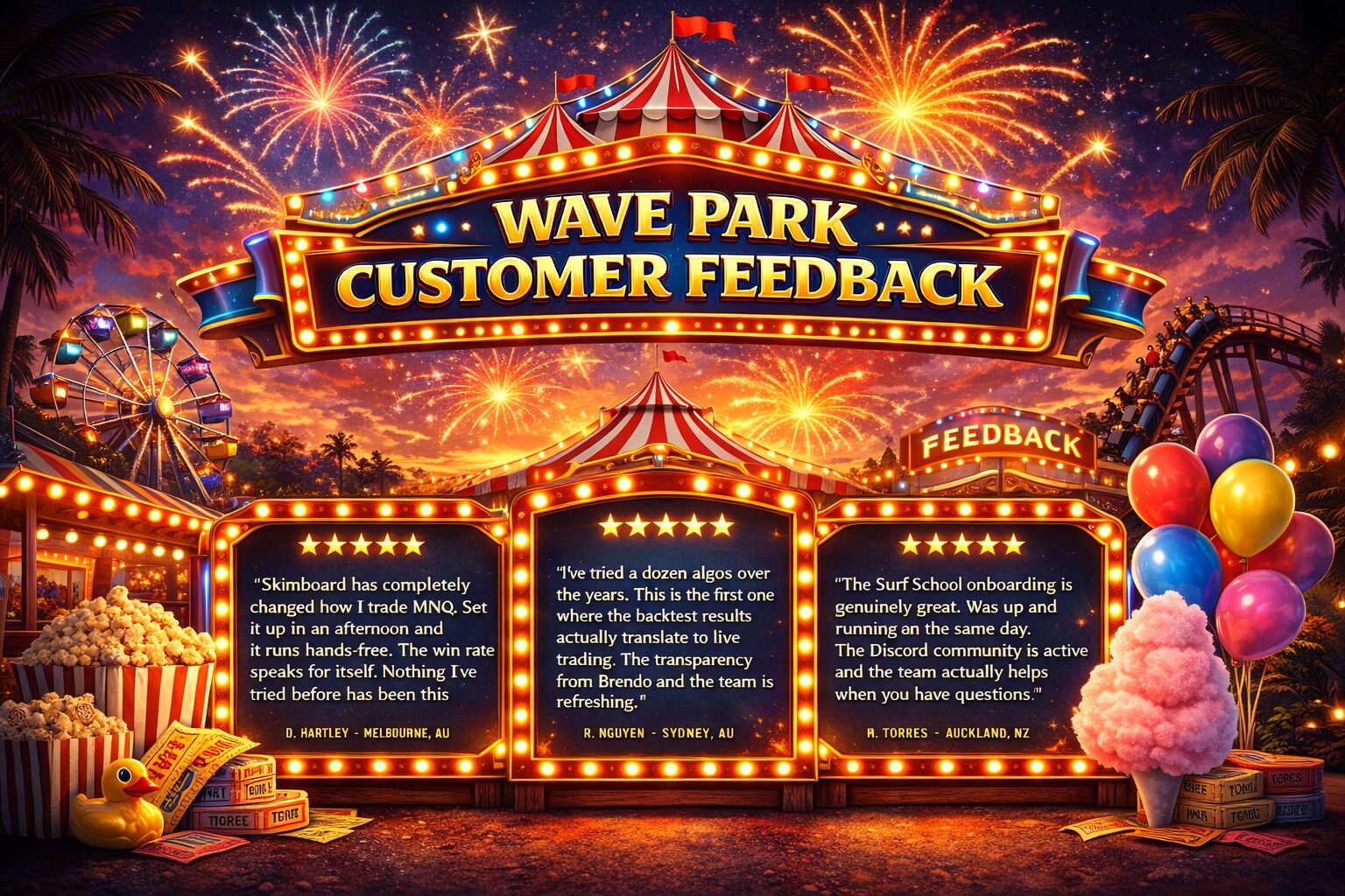 Wave Park Customer Feedback